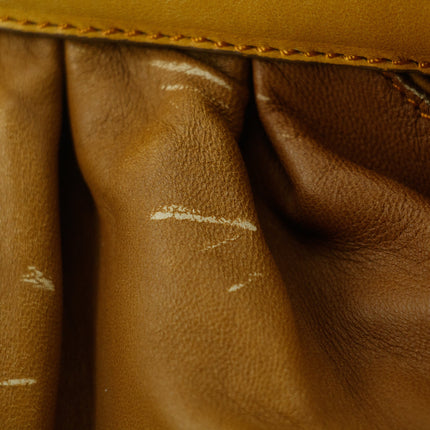 Fendi Gradient Leather Orange Vintage Shoulder Bag #9307