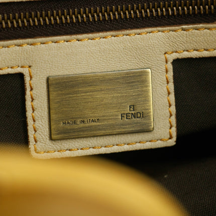 Fendi Gradient Leather Orange Vintage Shoulder Bag #9307