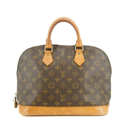 Louis Vuitton Monogram Canvas Brown Alma PM Tote Bag #9403