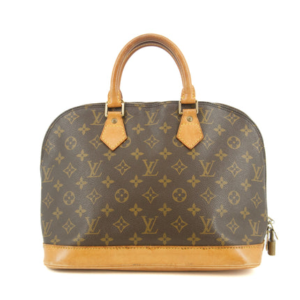 Louis Vuitton Monogram Canvas Brown Alma PM Tote Bag #9403