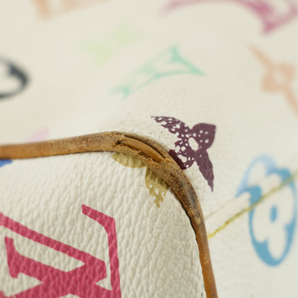 Louis Vuitton Multicolor Monogram Limited Edition Takashi Murakami Aurelia MM Shoulder Bag #9462