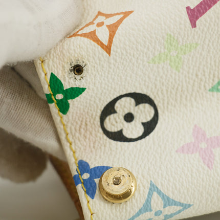 Louis Vuitton Multicolor Monogram Limited Edition Takashi Murakami Aurelia MM Shoulder Bag #9462