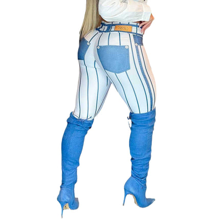 High Waist Plaid Leggings