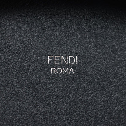Fendi By The Way Mini Leather 2 Way Handbag Black 8BL124  #2478