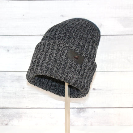 Adult Acrylic Ribbed Cuff Hat