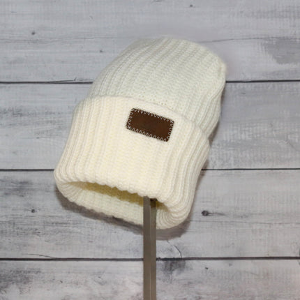 Adult Acrylic Ribbed Cuff Hat