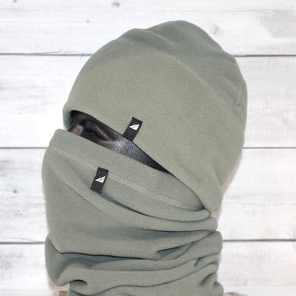 Adult Fleece Cap and Neck Gaiter