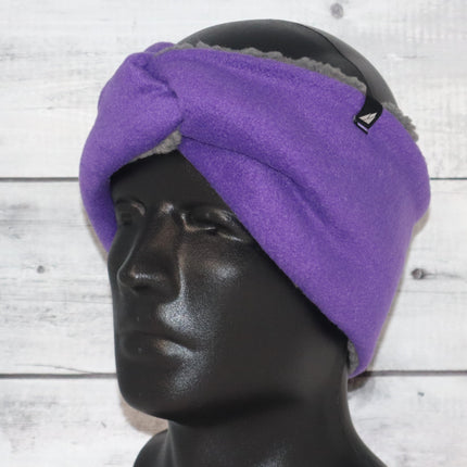 Adult High Piled Fleece Knotted Headband