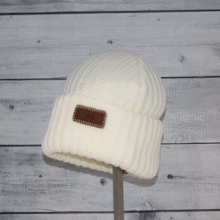 Child Acrylic Ribbed Cuff Hat