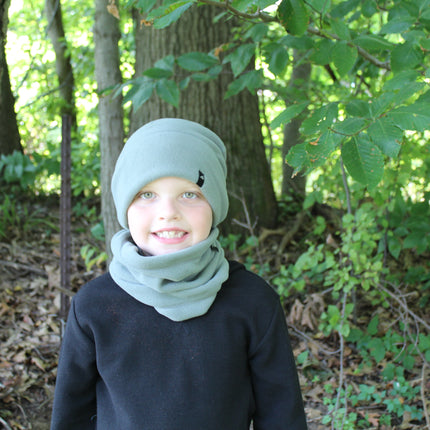 Child Fleece Cap and Neck Gaiter