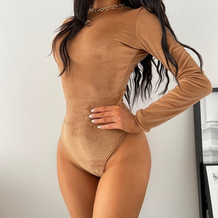 Autumn Winter Long Sleeve Sexy Bodysuit Women
