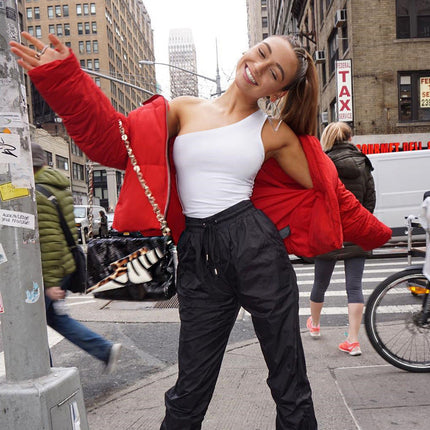 Summer Women Clothing Sexy One-Shoulder Onesie Slim Fit Backless Sleeveless Diagonal Collar Top