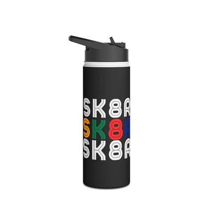 Retro Skater Stainless Steel Water Bottle