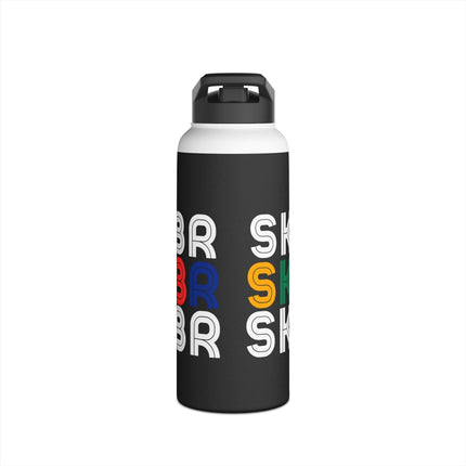 Retro Skater Stainless Steel Water Bottle
