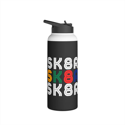 Retro Skater Stainless Steel Water Bottle