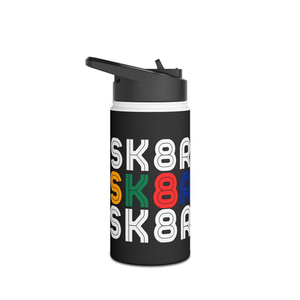 Retro Skater Stainless Steel Water Bottle