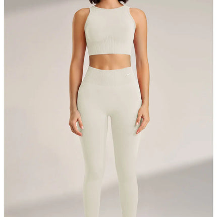 Women's High Waisted Leggings and Top