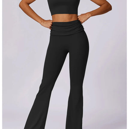 Yoga Clothing Sets Athletic Wear Women High Waist Leggings And Top Two Piece Set Gym Tracksuit Push Up Fitness Workout Outfits