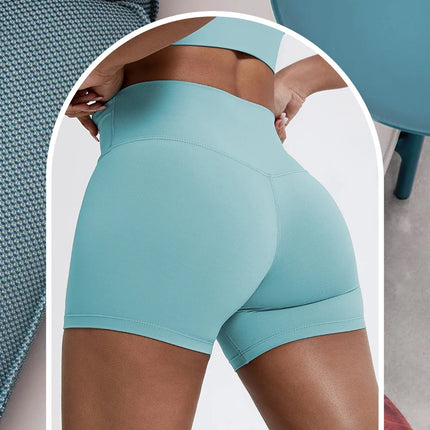 Women's Buttock Lift Gym Leggings Shorts