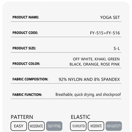 Women's High Waisted Leggings and Top