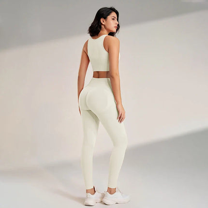 Women's High Waisted Leggings and Top