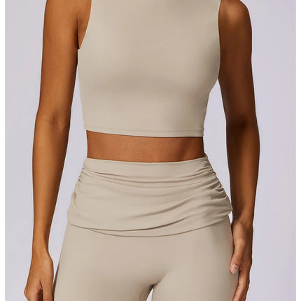 Yoga Clothing Sets Athletic Wear Women High Waist Leggings And Top Two Piece Set Gym Tracksuit Push Up Fitness Workout Outfits