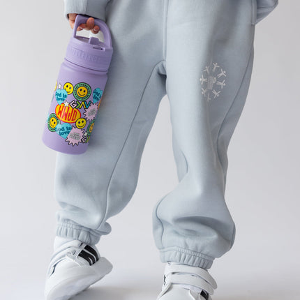 Sticker Collage Kids Water Bottle