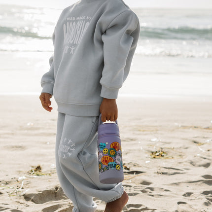 Sticker Collage Kids Water Bottle