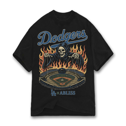 Black - Dodgers Reaper Tee