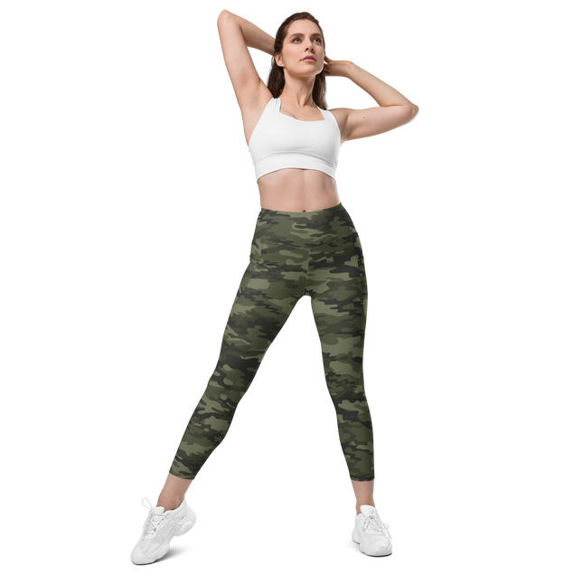 The Casual Camo Company Military Leggings with Pockets