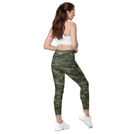 The Casual Camo Company Military Leggings with Pockets
