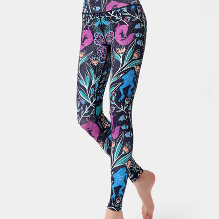 Printed High Waist Active Leggings