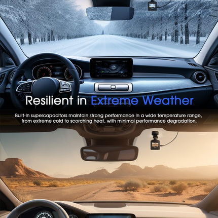 Zarre 2K WiFi Smart Dash Cam