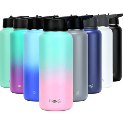 DRINCO® 32oz Stainless Steel Water Bottle - Macaron