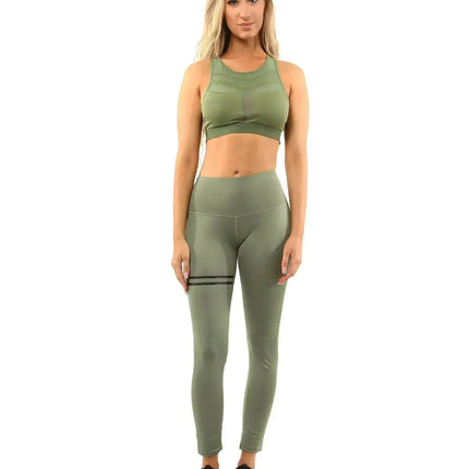 Huntington Leggings - Olive Green