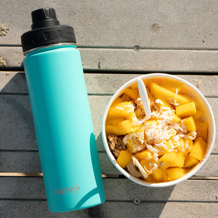 DRINCO® 22oz Stainless Steel Sport Water Bottle - Teal
