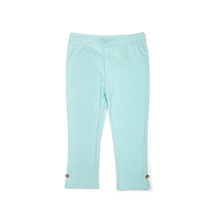Girls Leggings in Spa Blue