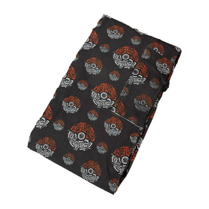 Red White Ball Leggings with Pockets - Capri or Full Length