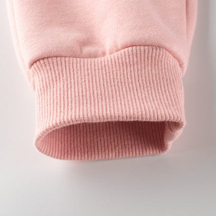 Teddy Bear/Cute Rabbit Girls‘ Winter Sporty Long Leggings Pants With Fleece Lining