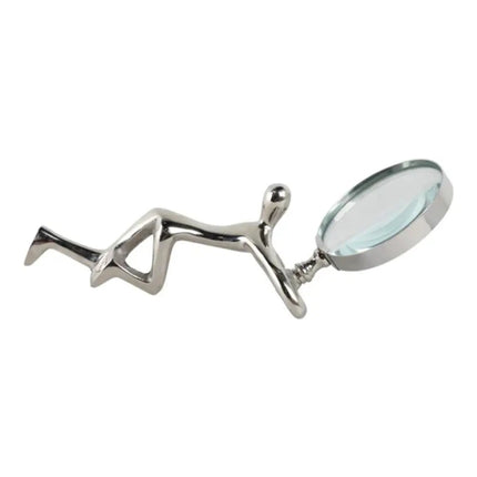 "Adams" Silver Magnifying Glass