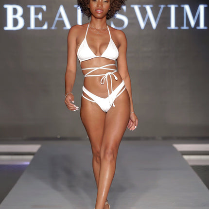 Ivana Bikini Bottoms - White