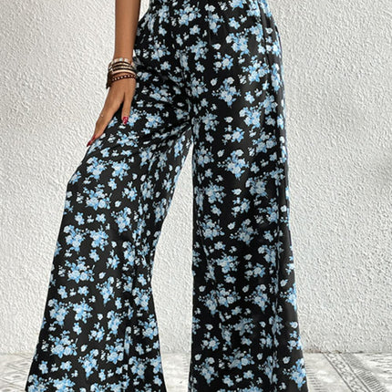 Floral Pocket Culottes