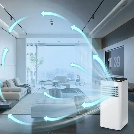 10,000 BTU (ASHRAE) Portable AC – 3-in-1