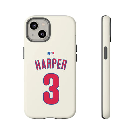 Bryce Harper PowerGrip – Dual-Layer Defense & Slim Fit | Compatible with iPhone 8 to 16 Pro Max & Samsung Galaxy S10 to S25 Ultra