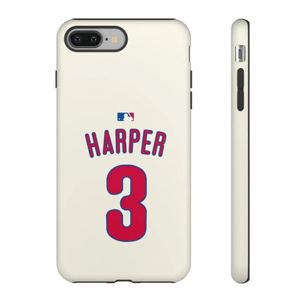 Bryce Harper PowerGrip – Dual-Layer Defense & Slim Fit | Compatible with iPhone 8 to 16 Pro Max & Samsung Galaxy S10 to S25 Ultra