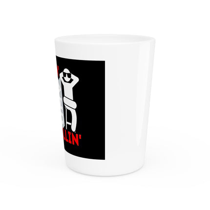 "Chillin' and Grillin'" Shot Glass – 1.9 oz