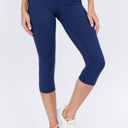 Buttery Soft Capri Activewear Leggings