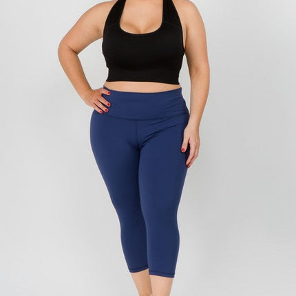 Buttery Soft Capri Activewear  Leggings