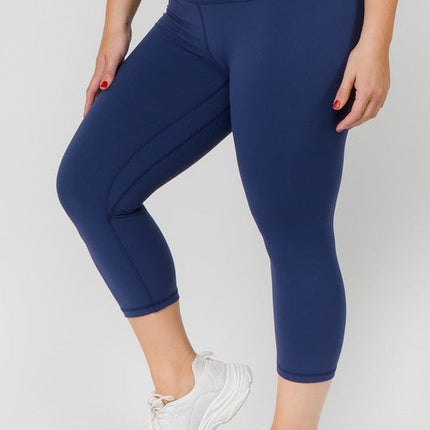 Buttery Soft Capri Activewear  Leggings