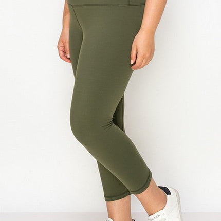 Buttery Soft Capri Activewear  Leggings